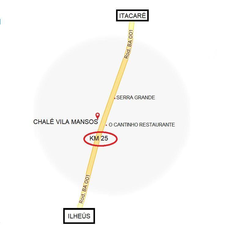 Chalés vila mansos Ilhéus Kültér fotó